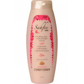 Roze Sakfree conditioner met geometrisch patroon, ideaal als Amandel Condotioner voor Bedekt Haar